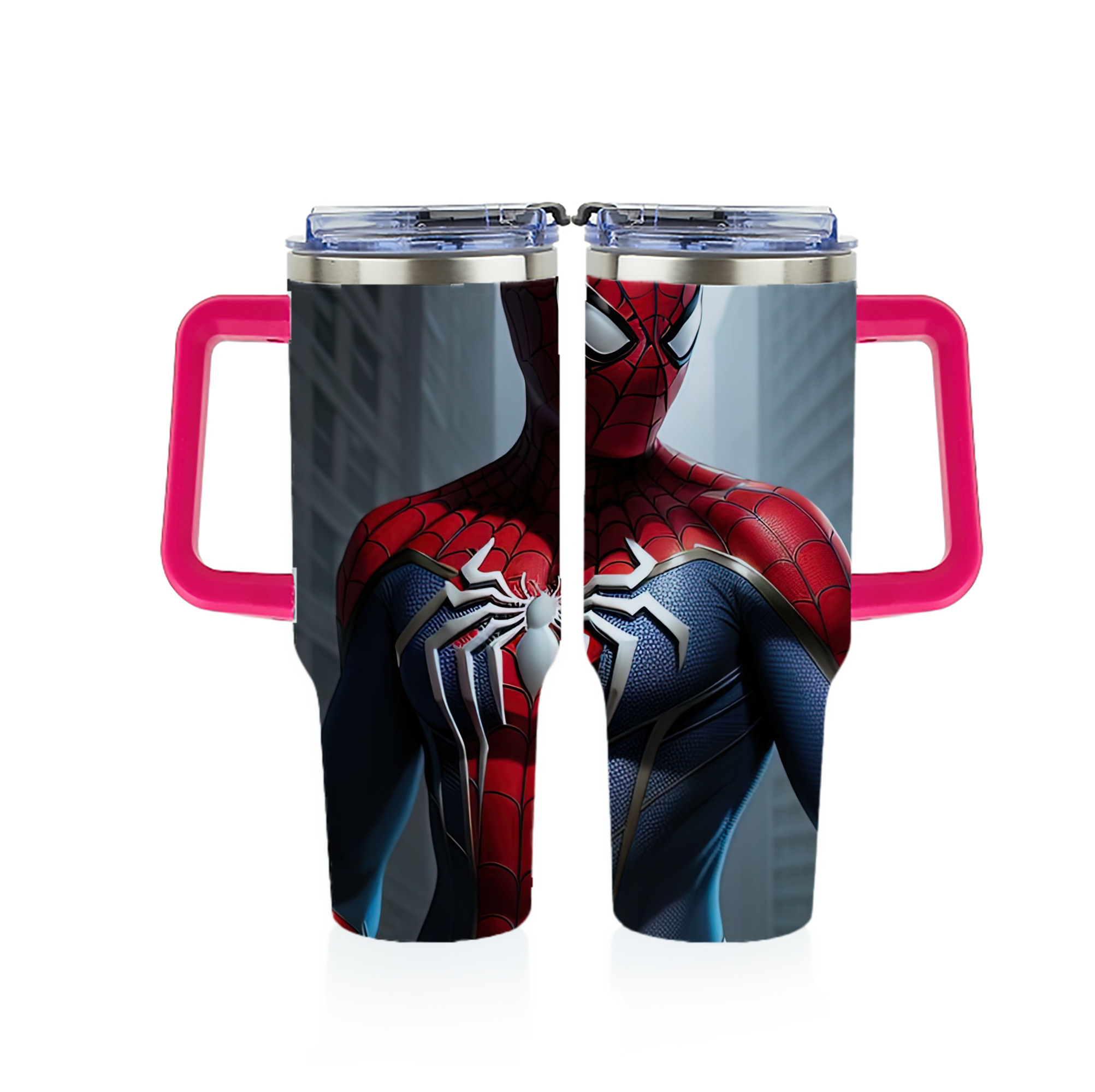 （画像用） Spider Man スパイダーマン 1200ｍLフルプリント車用タンブラー